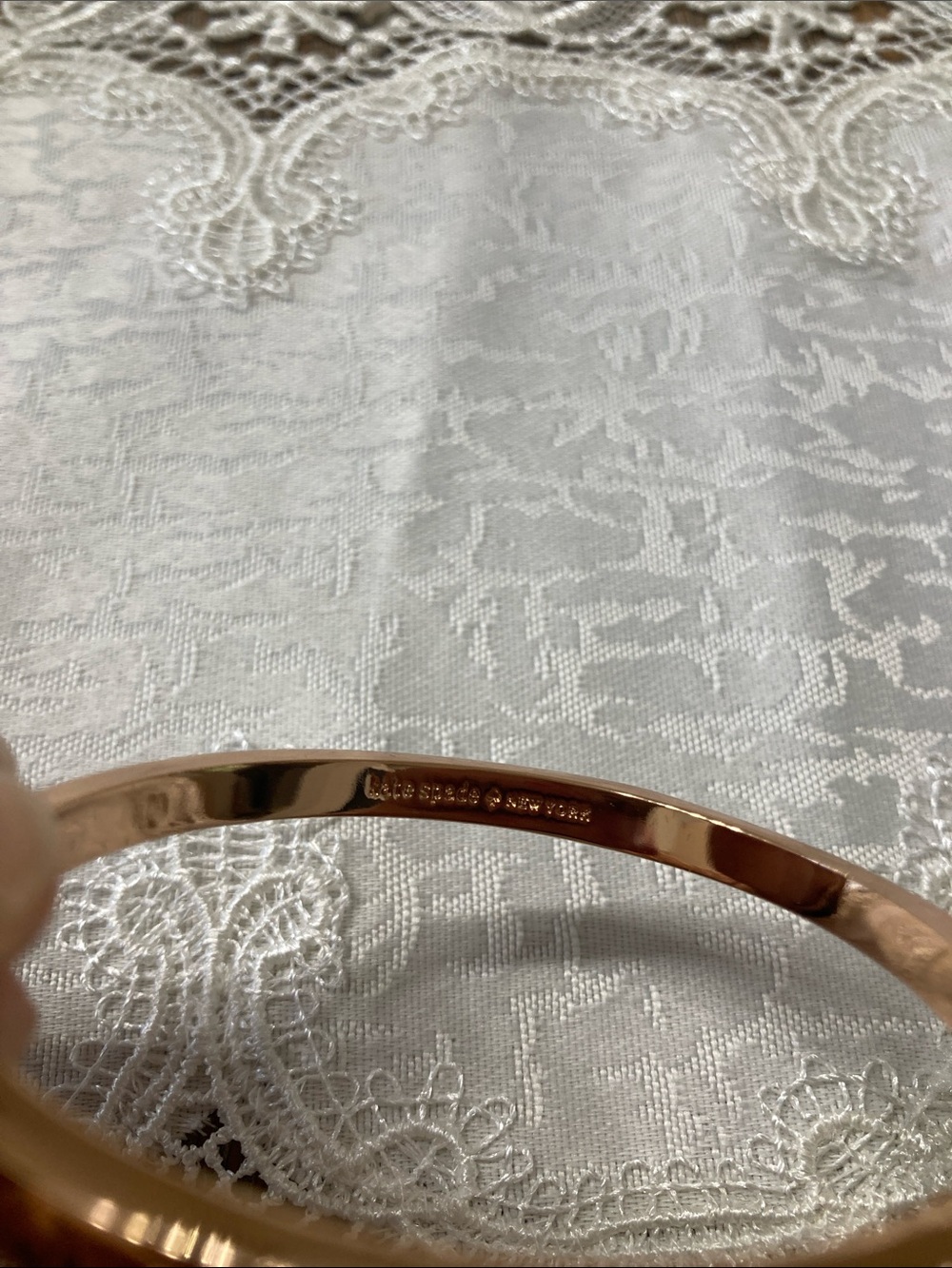 Rose gold Kate spade ready set bow bracelet - Picture 4 of 11
